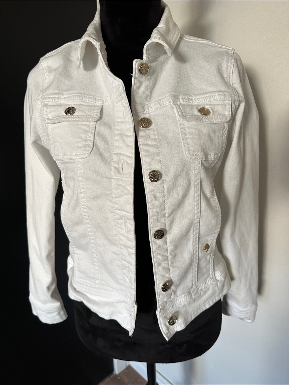 Kate Spade White Jean Jacket